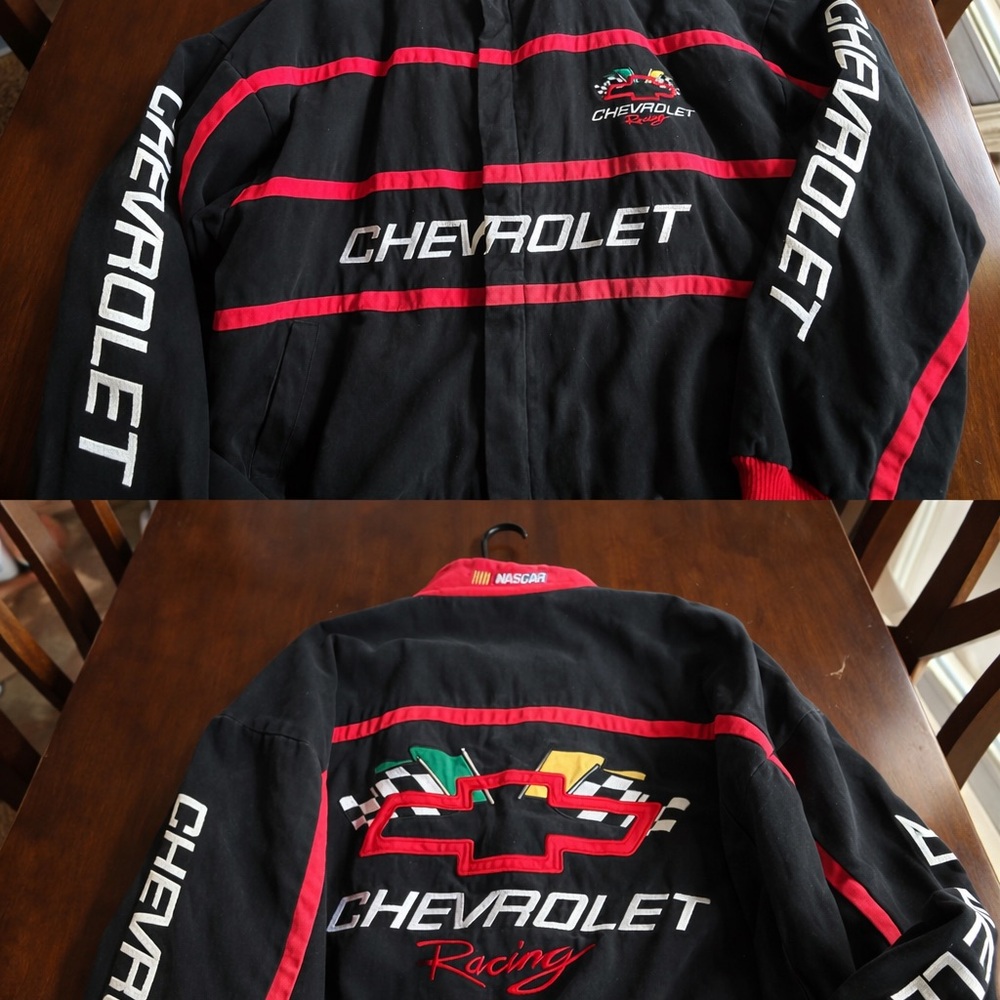 Black Bomber Jacket - image 1